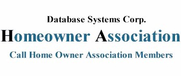 HOA notification calls