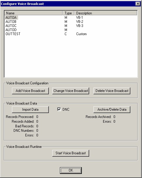 voice broadcasting user guide